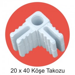 20x40 Köşe Takouz 20x40 Köşe Takouz