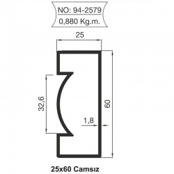 25x60 Camsiz