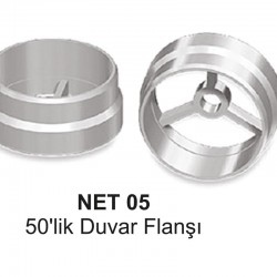 NET 05 50 lik Duvar Flanşı NET 05 50 lik Duvar Flanşı