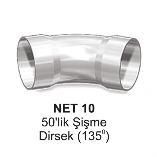 NET 10 50 lik Şişme Dirsek NET 10 50 lik Şişme Dirsek