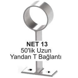 NET 13 50 lik Uzun Yandan T Bağlantı NET 13 50 lik Uzun Yandan T Bağlantı