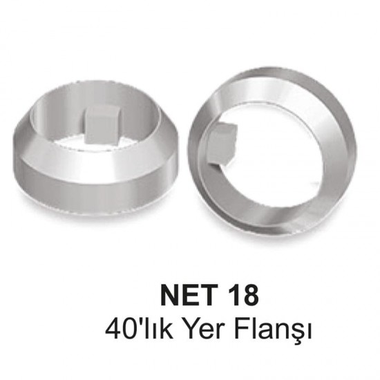 NET 18 40 lık Yer Flanşı NET 18 40 lık Yer Flanşı