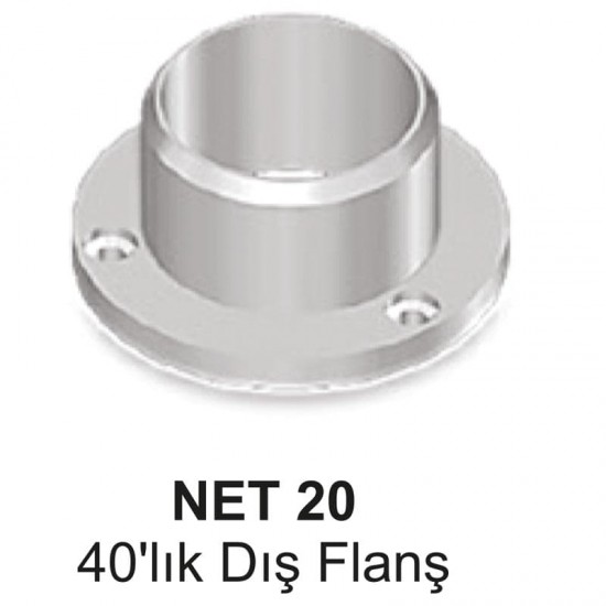 NET 20 - 40 lık Dış Flanş NET 20 - 40 lık Dış Flanş