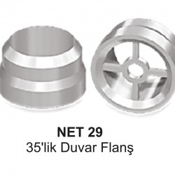 NET 29 - 35 lik Duvar Flanş