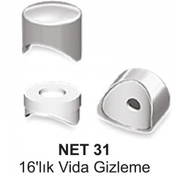 NET 31 - 16 lık Vida Gizleme