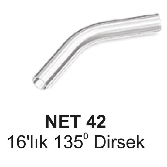 NET 42 - 16 lık 135 Dirsek NET 42 - 16 lık 135 Dirsek