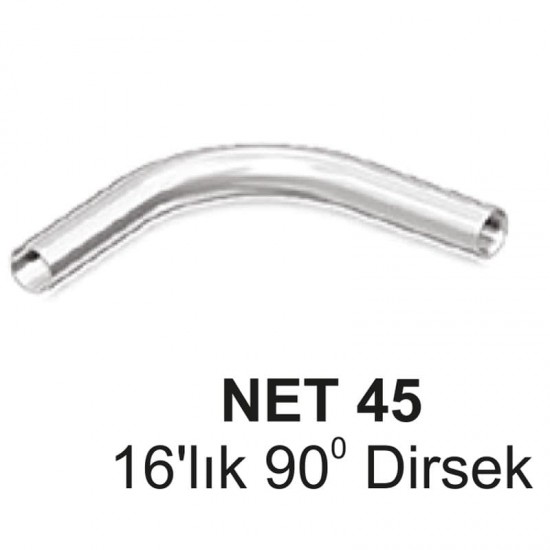 NET 45 - 16 lık 90 Dirsek NET 45 - 16 lık 90 Dirsek