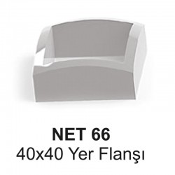 NET-66-40x40 Yer Flanşı NET-66-40x40 Yer Flanşı