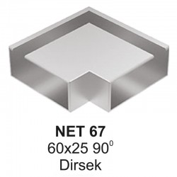 NET-67-60x25 90 Dirsek NET-67-60x25 90 Dirsek