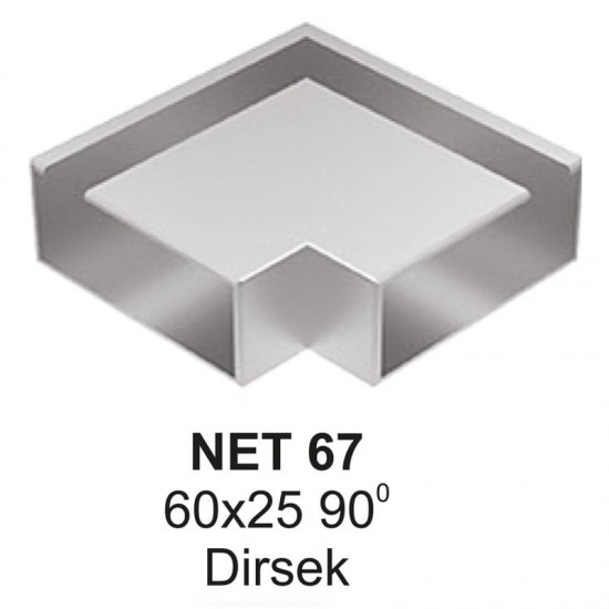 NET-67-60x25 90 Dirsek NET-67-60x25 90 Dirsek