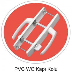 PVC WC Kapı Kolu PVC WC Kapı Kolu