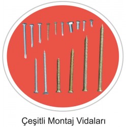 Çeşitli Montaj Vidalar Çeşitli Montaj Vidalar